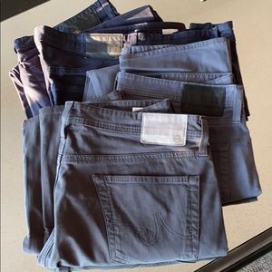 AG cotton slacks. 4 pair for price of 1